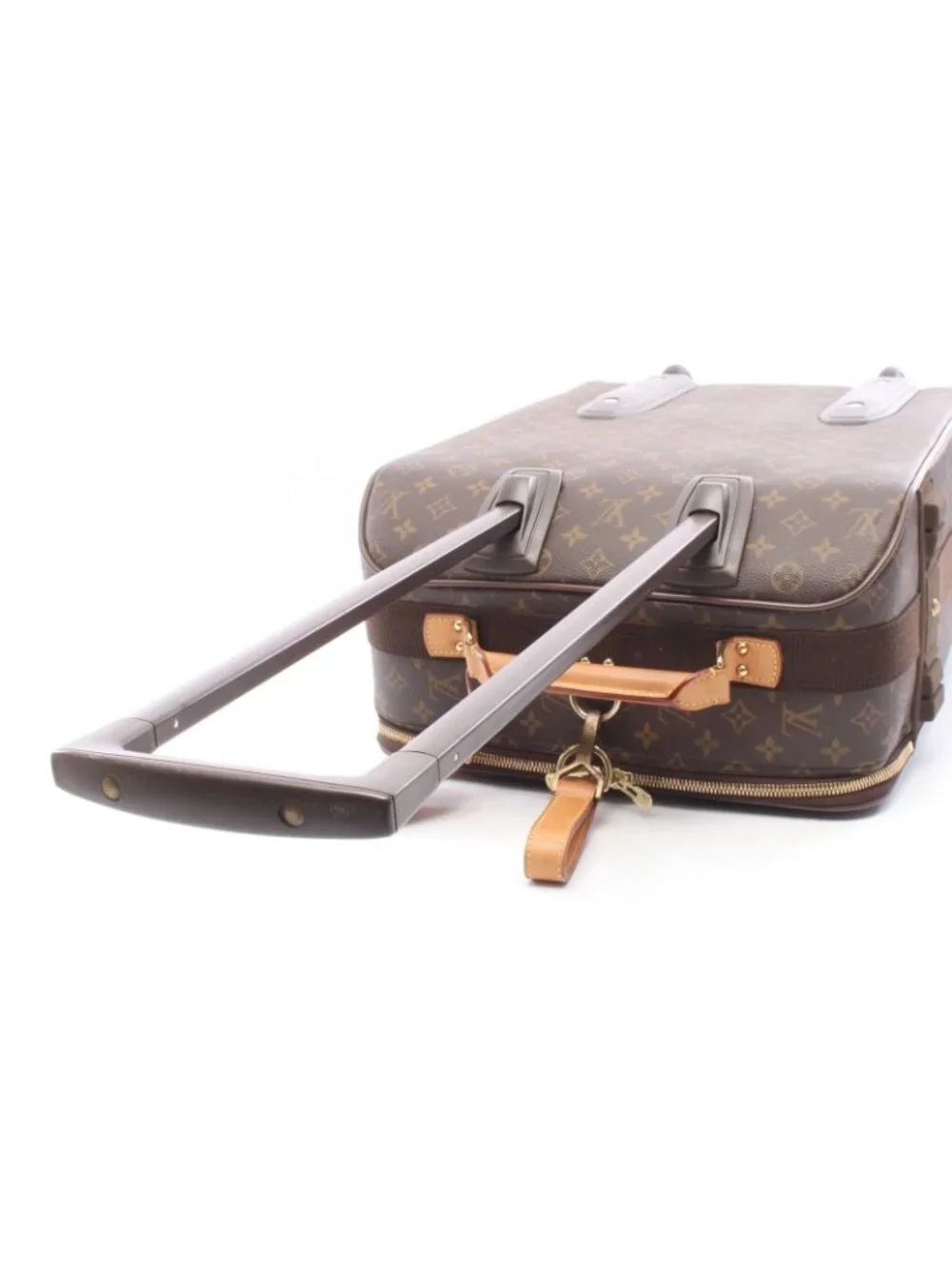 Louis Vuitton Travel Bag Pegase 55 Canvas Leather
